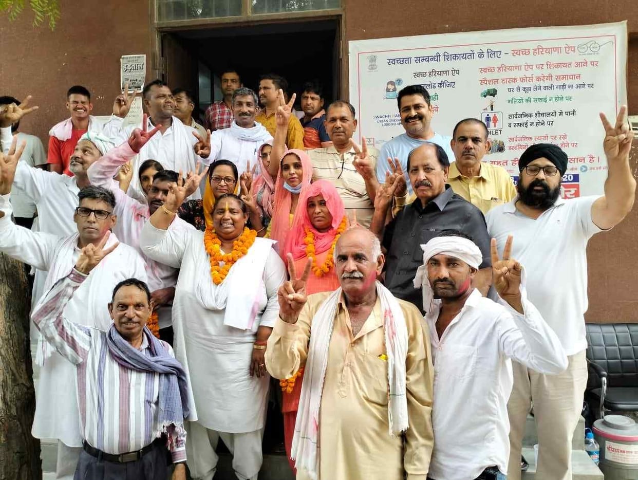 Congress's Praveen Kumari took over the reins of Kalanaur Napa