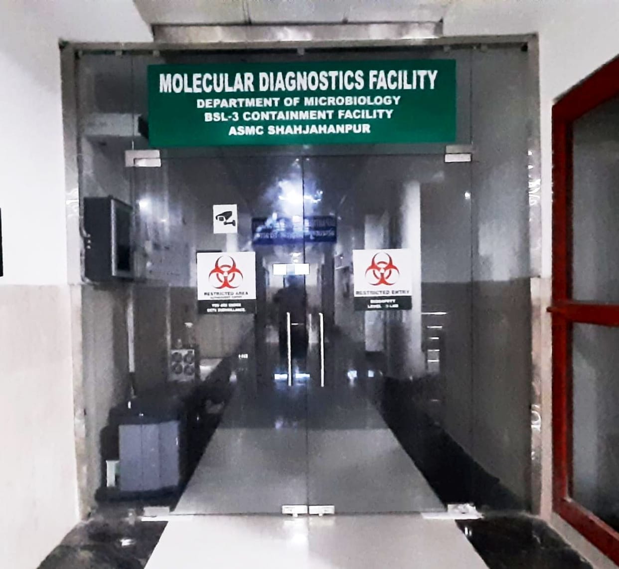 DSL-3 lab ready for vaccine making and research, waiting for inauguration