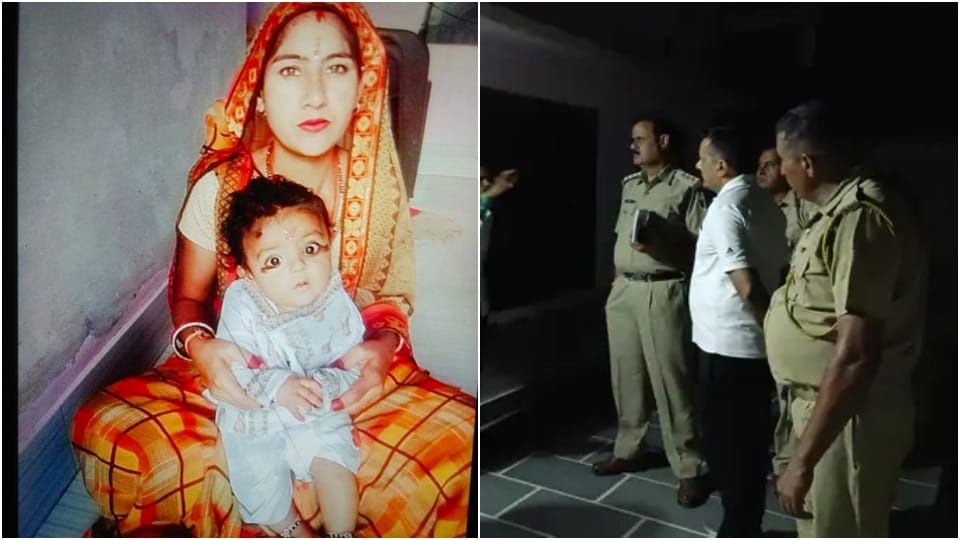 Mother strangles nine month son with electric cutter Then Commits Suicide Churu Rajasthan