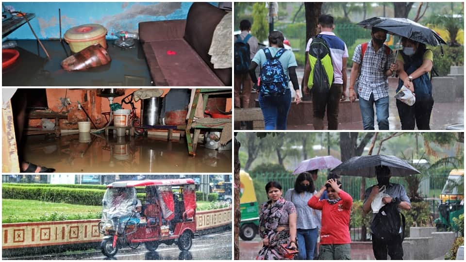 Weather Forecast Today Rain Continues in Delhi Know Mausam Ki Taaja Jankari Weather News in Hindi