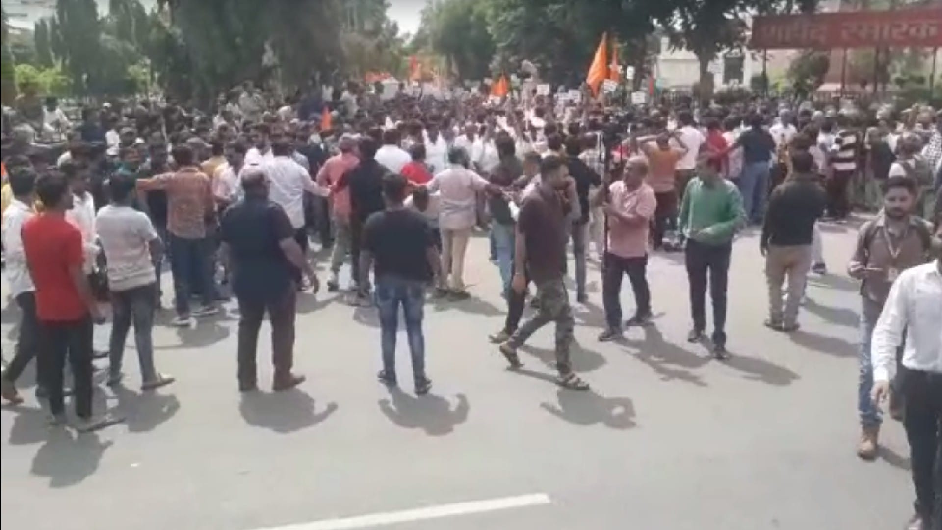 Udaipur Murder Case Silent procession took out in Udaipur in protest against murder of Kanhaiyalal