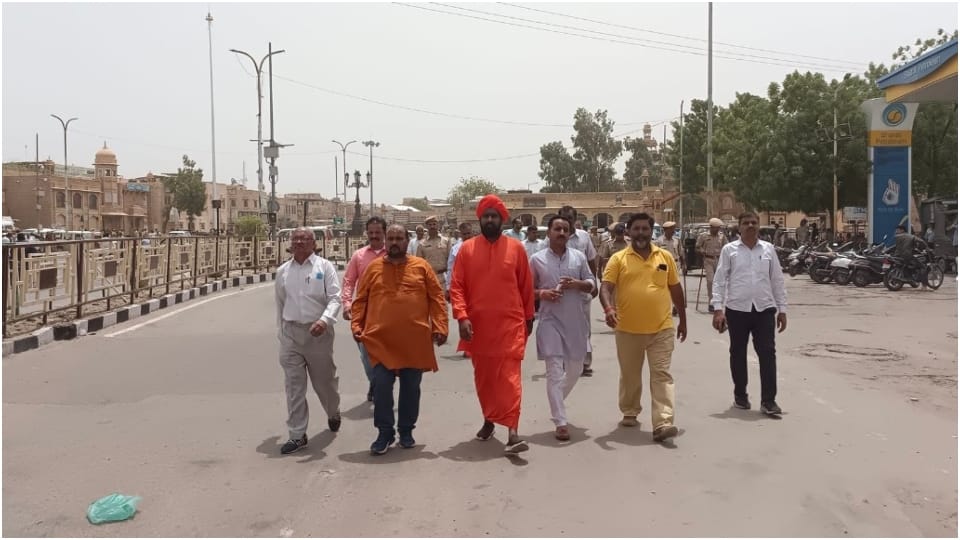 Udaipur Murder Case Silent procession taken out in Jaisalmer to protest against Kanhaiyalals murder