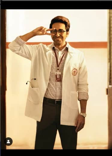 Ayushmann Khurrana shared his new look from Doctor G on Doctor's Day