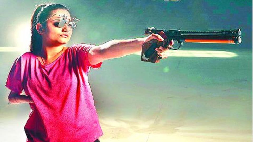 international para shooter Sonia Sharma again entered the range after fighting to the death for eight days