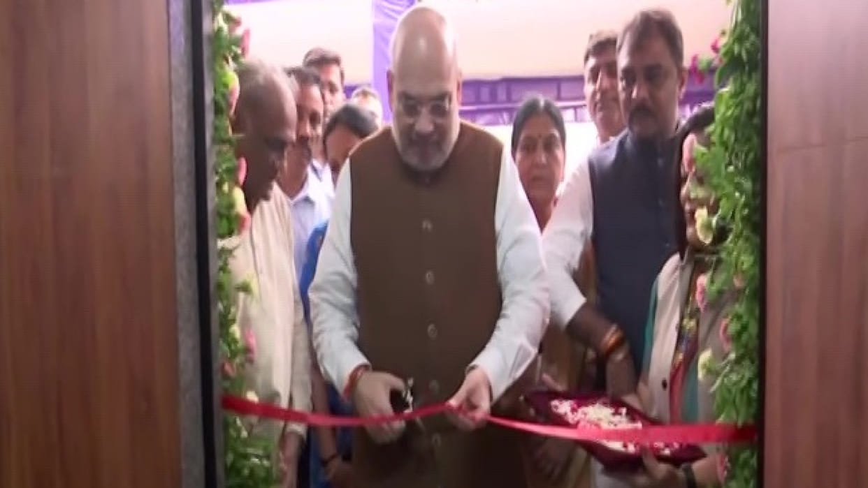 Union Home Minister Amit Shah inaugurates Sakhi one stop centre at Gandhinagar Civil Hospital campus in Gujarat Latest News Update
