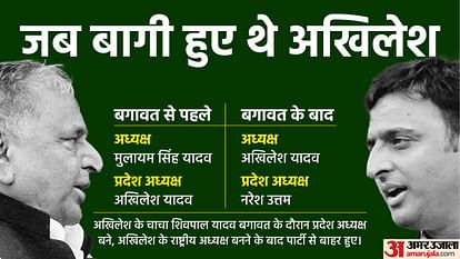 story of revolt in indian political parties news in hindi