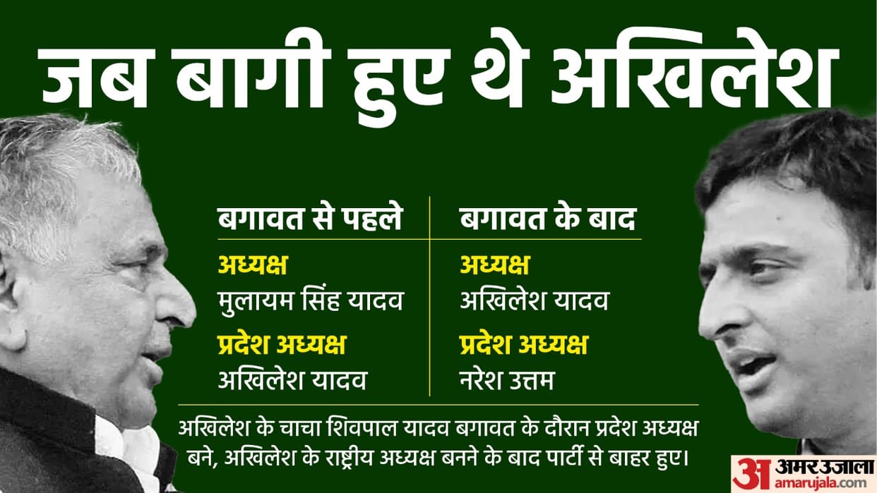 story of revolt in indian political parties news in hindi