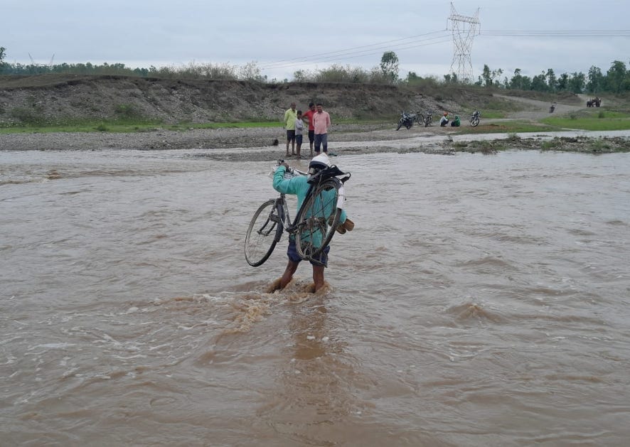 Forced to risk life for movement