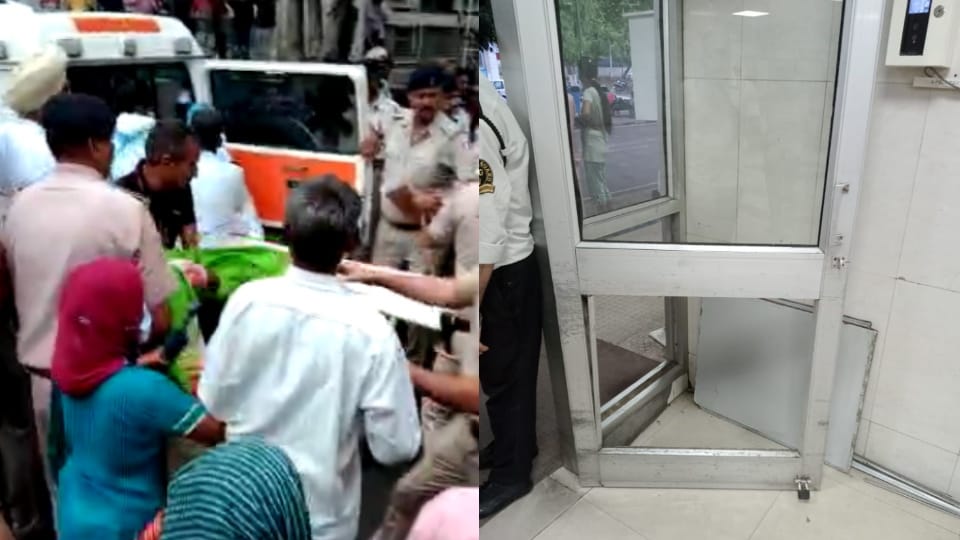 Relatives caused commotion in Chandigarh for two hours regarding carrying body without conducting postmortem