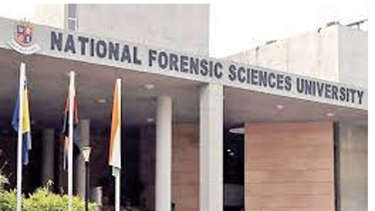National Forensic Sciences University: There will be four courses of forensic laboratory starting from this academic session
