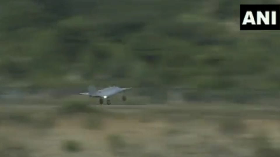 the maiden flight of the Autonomous Flying Wing Technology Demonstrator was carried out successfully 