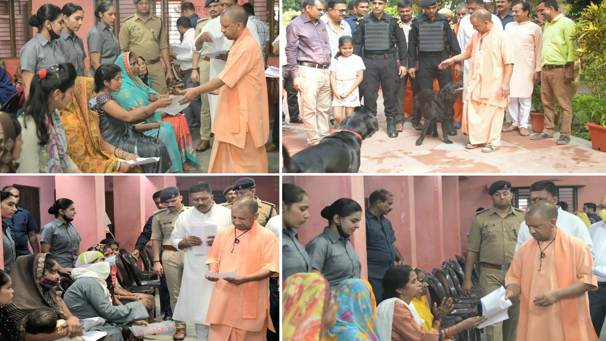 Janta Darbar CM Yogi listened to complaint