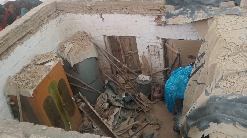 Two died after roof of house collapased in Hisar