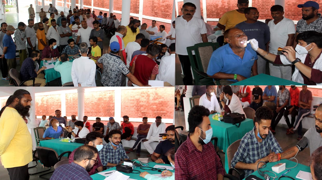Amar Ujala Foundation organizes free health check-up camp in district jail, Prisoners got health check-up, got free medicine, See Photos