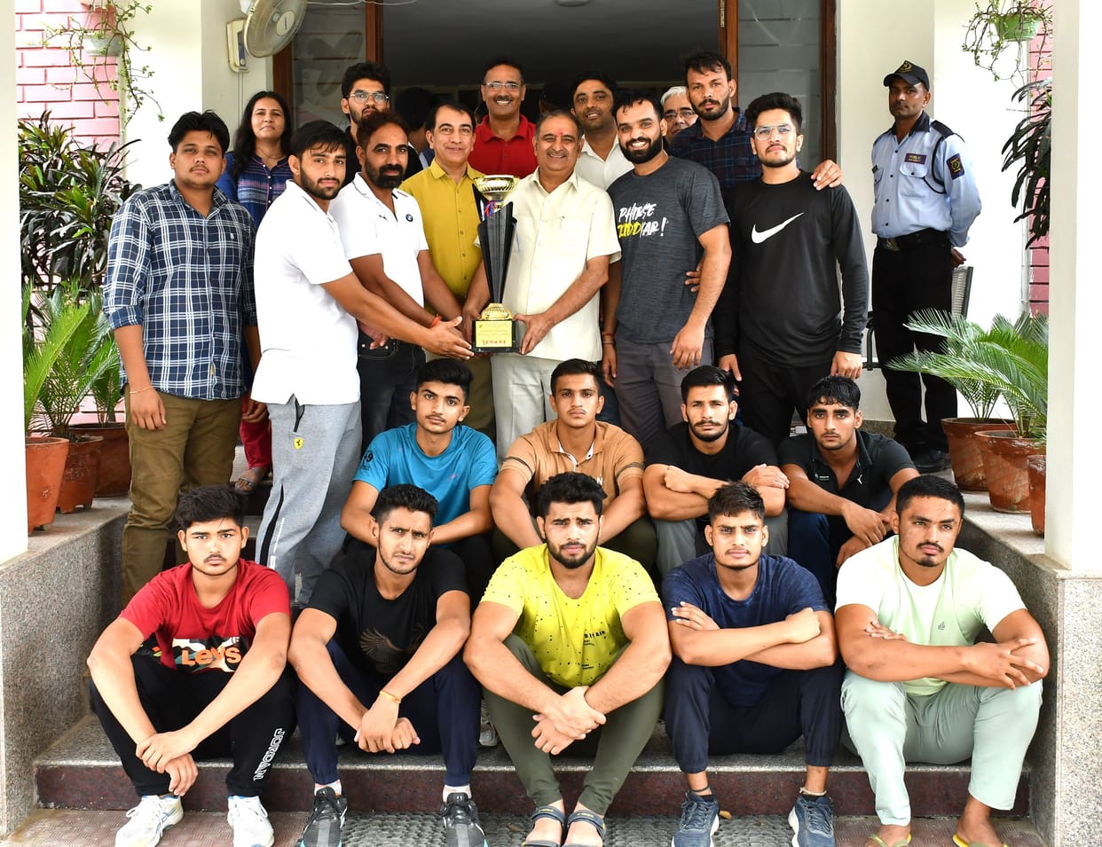 GJU Champion in Circle Kabaddi at all India Inter University Championships
