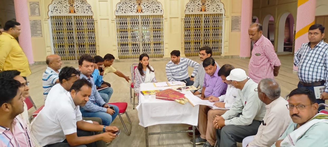 Jain society opposed the measurement of land