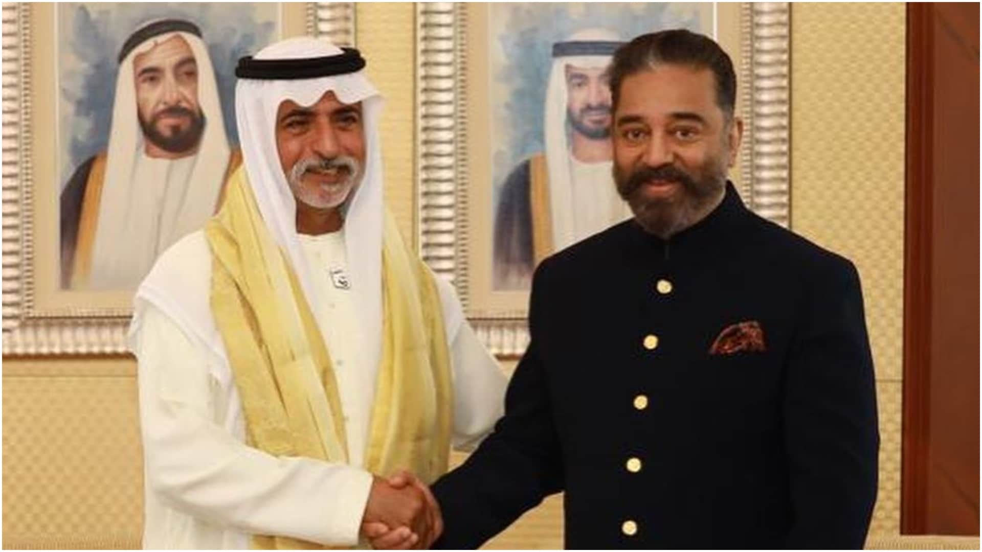 Kamal Haasan gets UAE golden visa, actor was in Dubai to promote his film Vikram