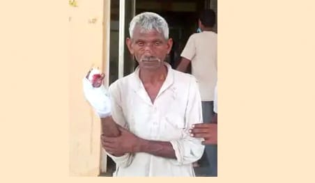 Elder brother was shot for four Biswa land in Banda, nephew also fired, police filed report