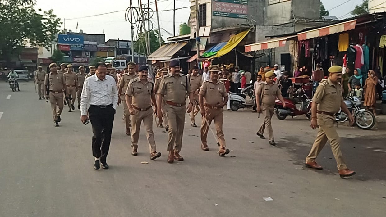 DIG inspected the Kanwar Yatra route