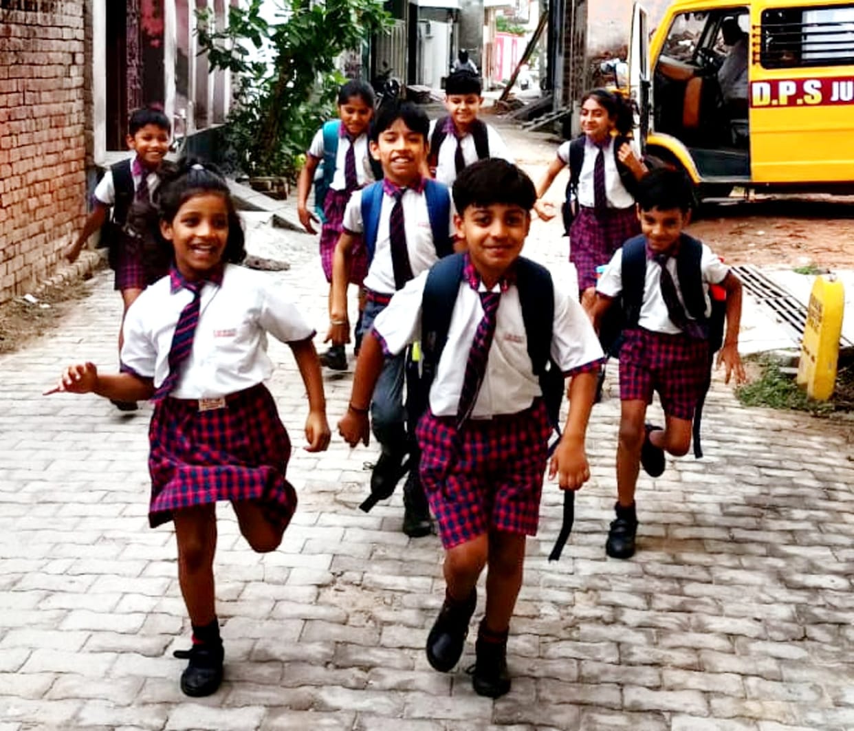 Only 20 percent students reached on the first day