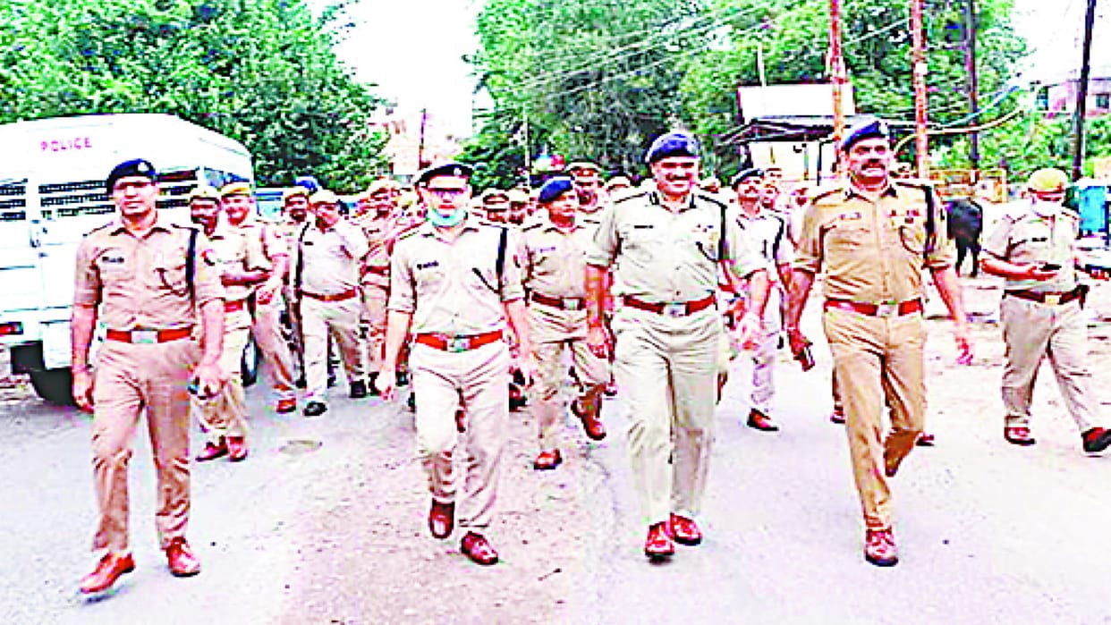 High Alert in Meerut for Friday prayers and Udaipur murder case police force deployed in the city