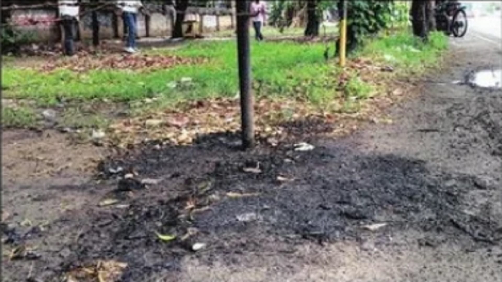 girl body was burnt after the murder in ghaziabad