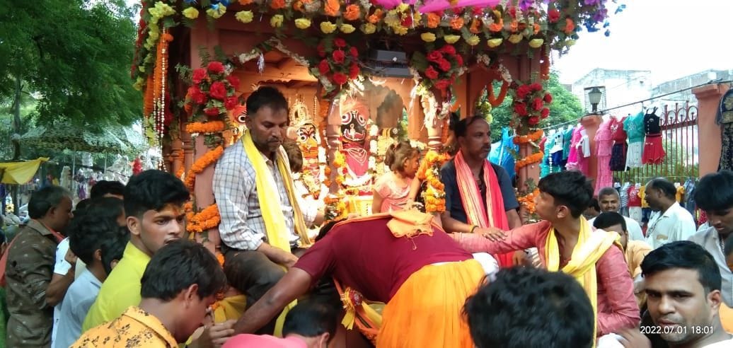 Lord Jagannath's Rath Yatra taken out with cheers