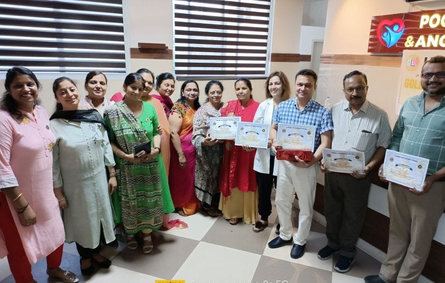 Najibabad doctor and CA honored