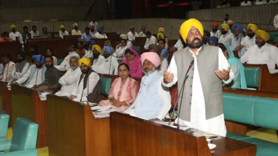 One MLA and one pension bill passed in Punjab Assembly
