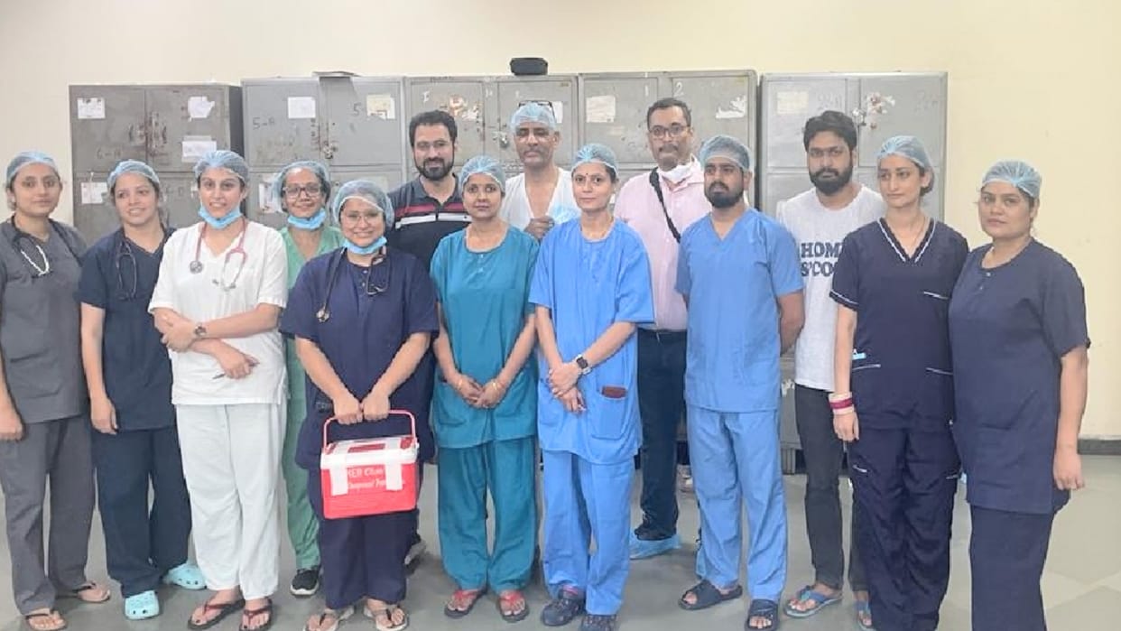 Kangra's 75-year old woman gave life to four patients, Tanda Medical College
