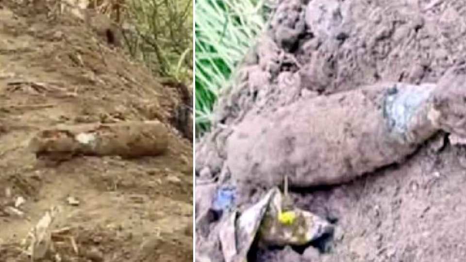 Mortar bomb found in Fazilka of Punjab
