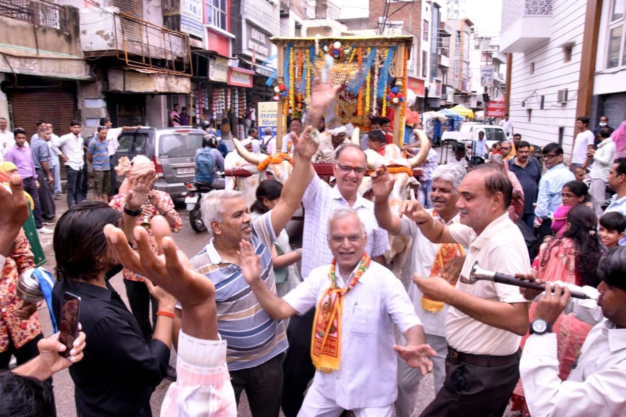 Lord Shree Jagannath's Rath Yatra came out with pomp