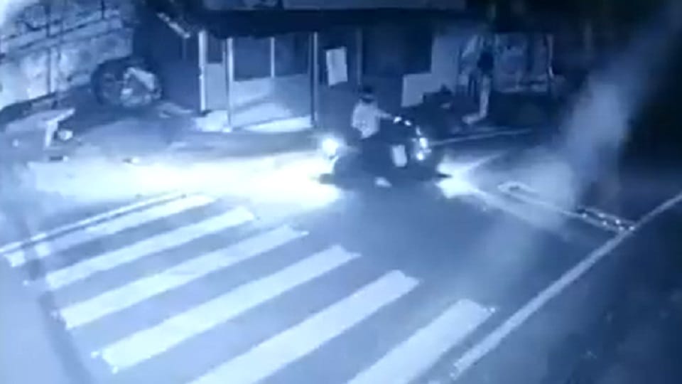 Bomb Thrown At CPI-M Headquarters In Thiruvananthapuram Ahead Of Rahul Gandhi's Visit CCTV Footage Viral