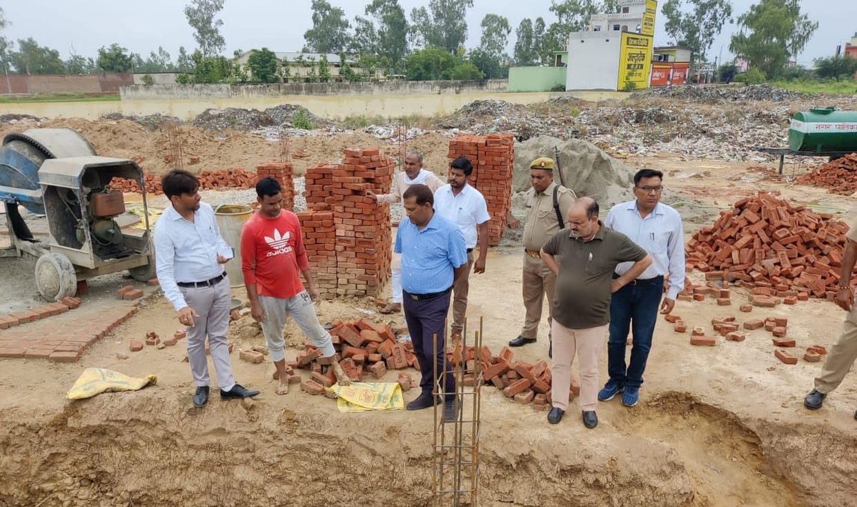 SDM inspected the development works of the municipality