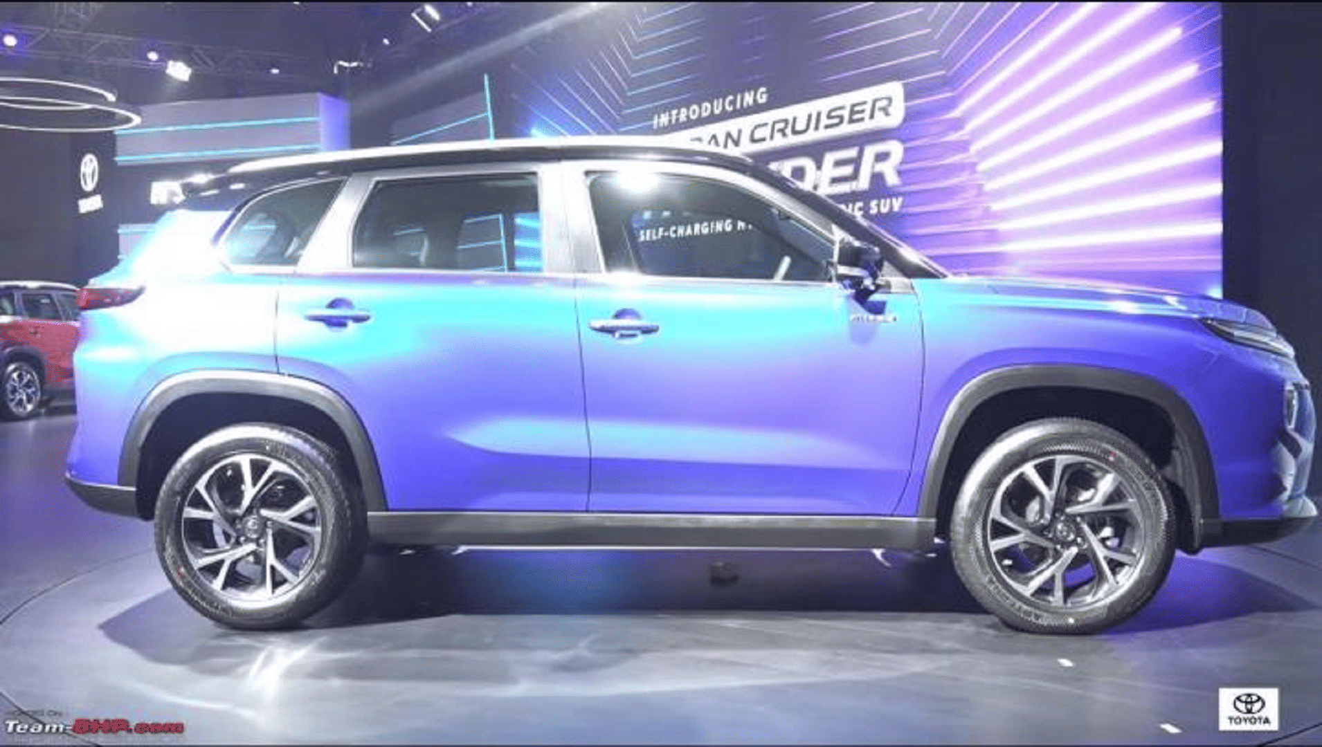 Toyota Urban Cruiser Hyryder 2022 Revealed Toyota Kirloskar Motor unveils upcoming mid-size SUV Urban Cruiser Hyryder Know Booking Features Specifications Details