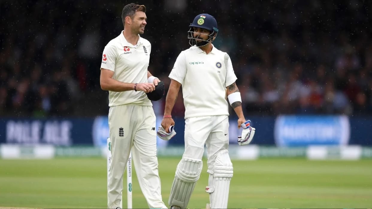 Virat Kohli and James Anderson record against Each other