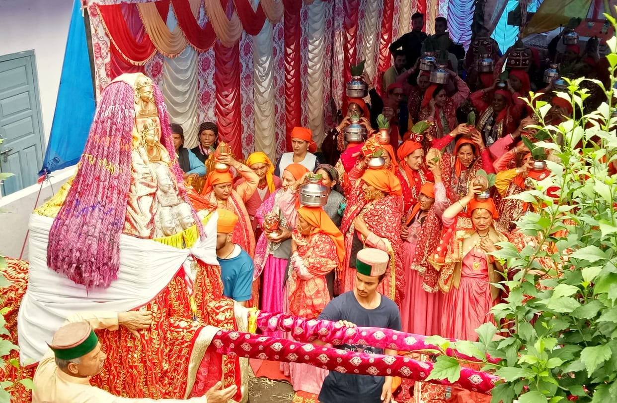 shribhagwat katha started in nither