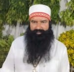 बागपत : सोशल मीडिया पर वीडियो के माध्यम से प्रवचन करते राम रहीम।