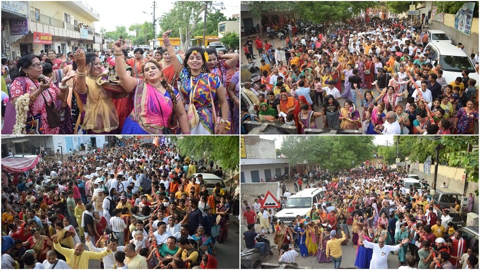 Rath Yatra Of Lord Jagannath Balbhadra And Subhadra In Agra