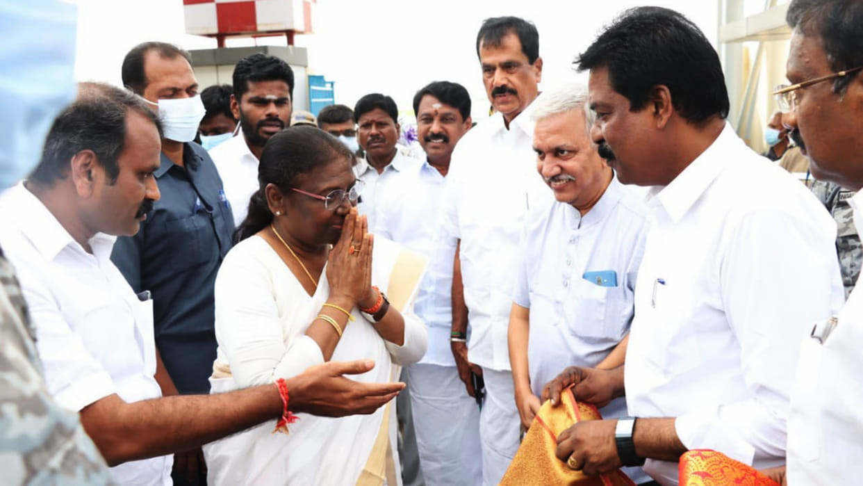AIADMK allies extend support to NDA Presidential candidate Draupadi Murmu