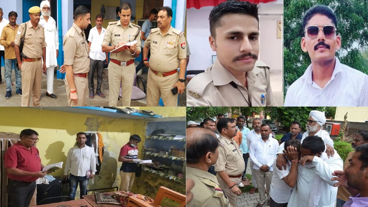 Constable murder Case Eyewitness says Ashish saying Rohit give me may mobile suddenly sound stopped coming from Constable room