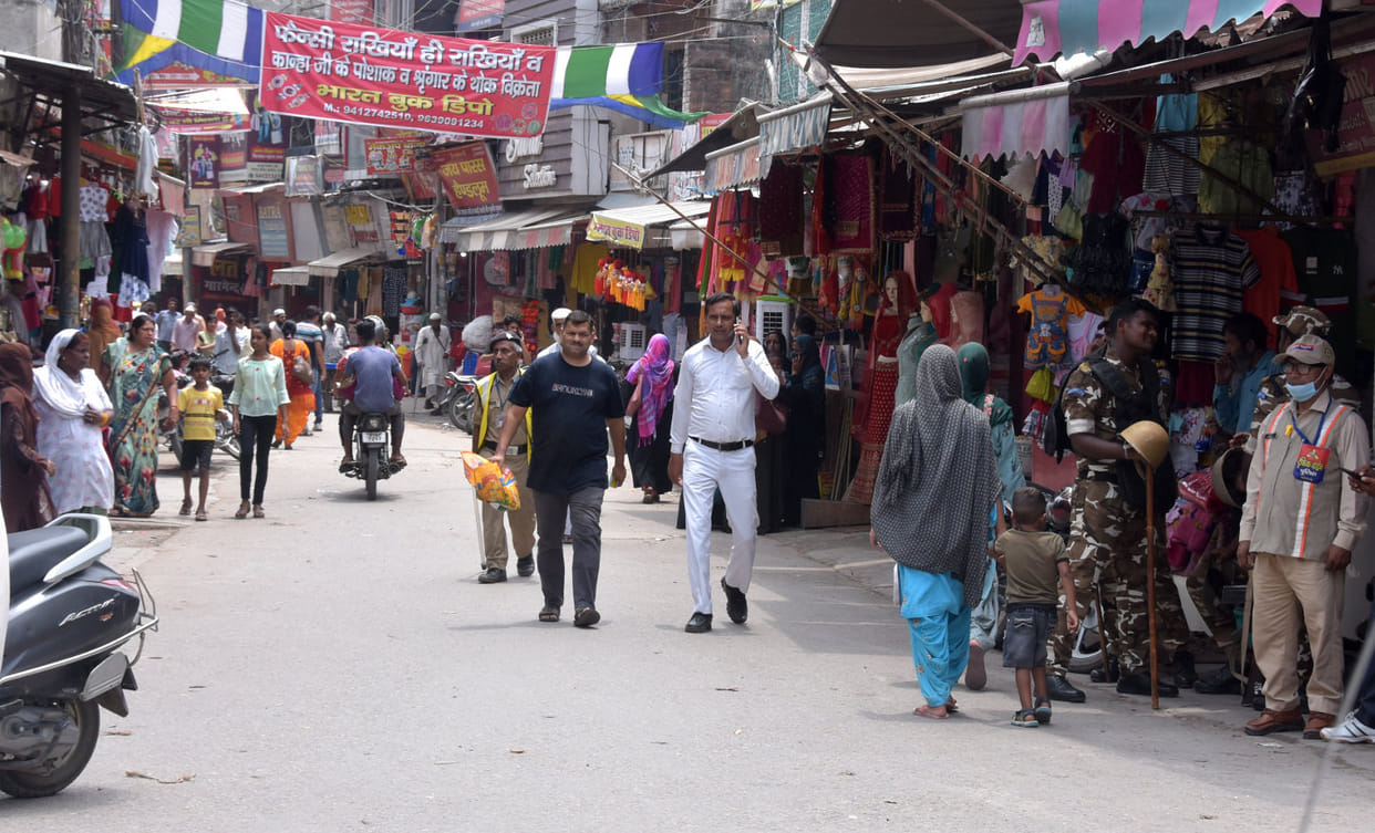 Police remained alert regarding Friday prayers and Udaipur incident