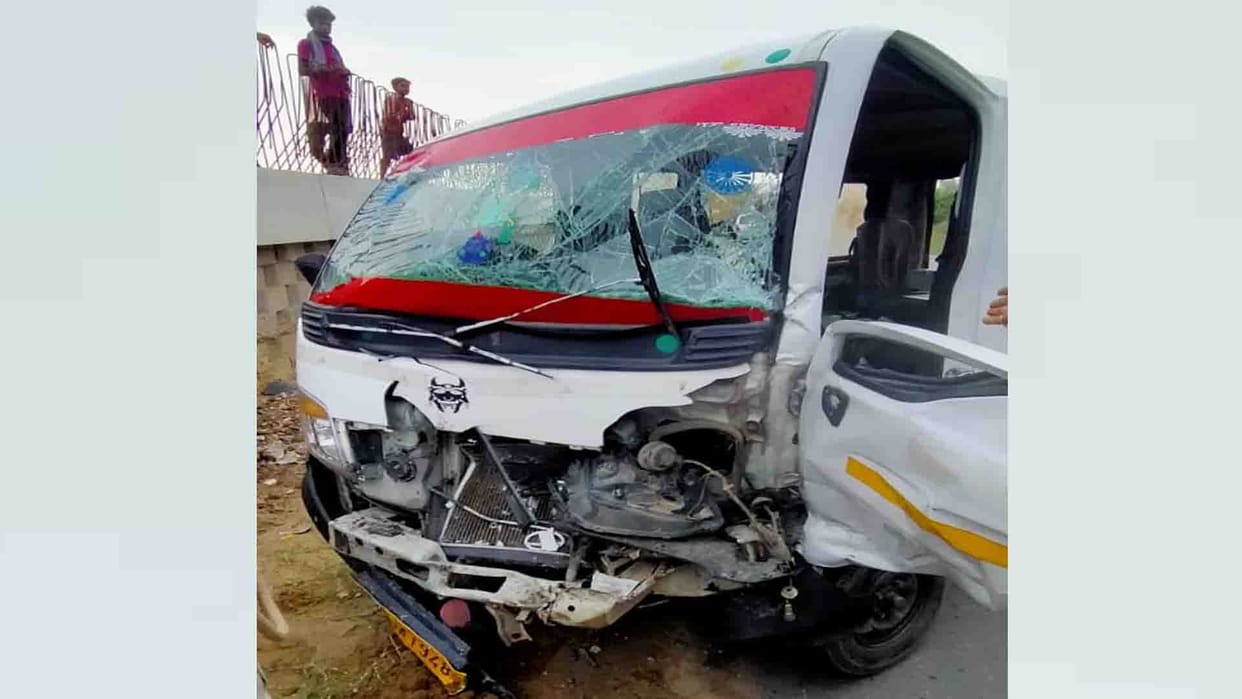 Kannauj Road Accident, Five students injured