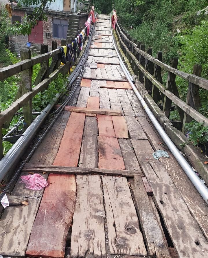 Repair work of Mai Ka Bagh bridge completed