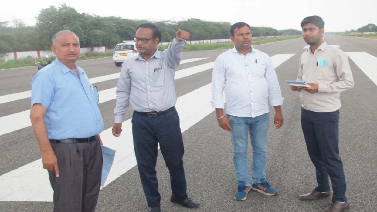 Aeronautical survey started for air flight in Meerut, three-member team arrived