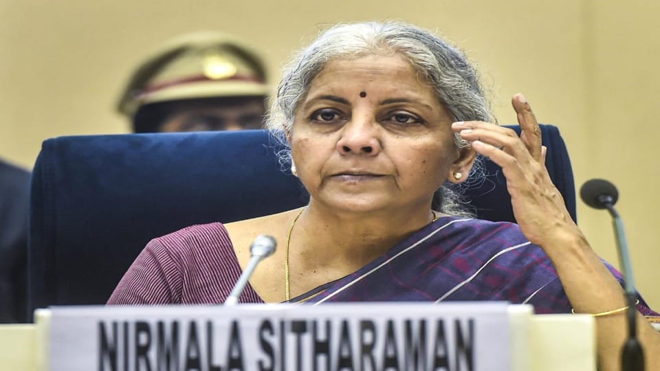Rupee is not sliding, dollar is strengthening finance minister Sitharaman