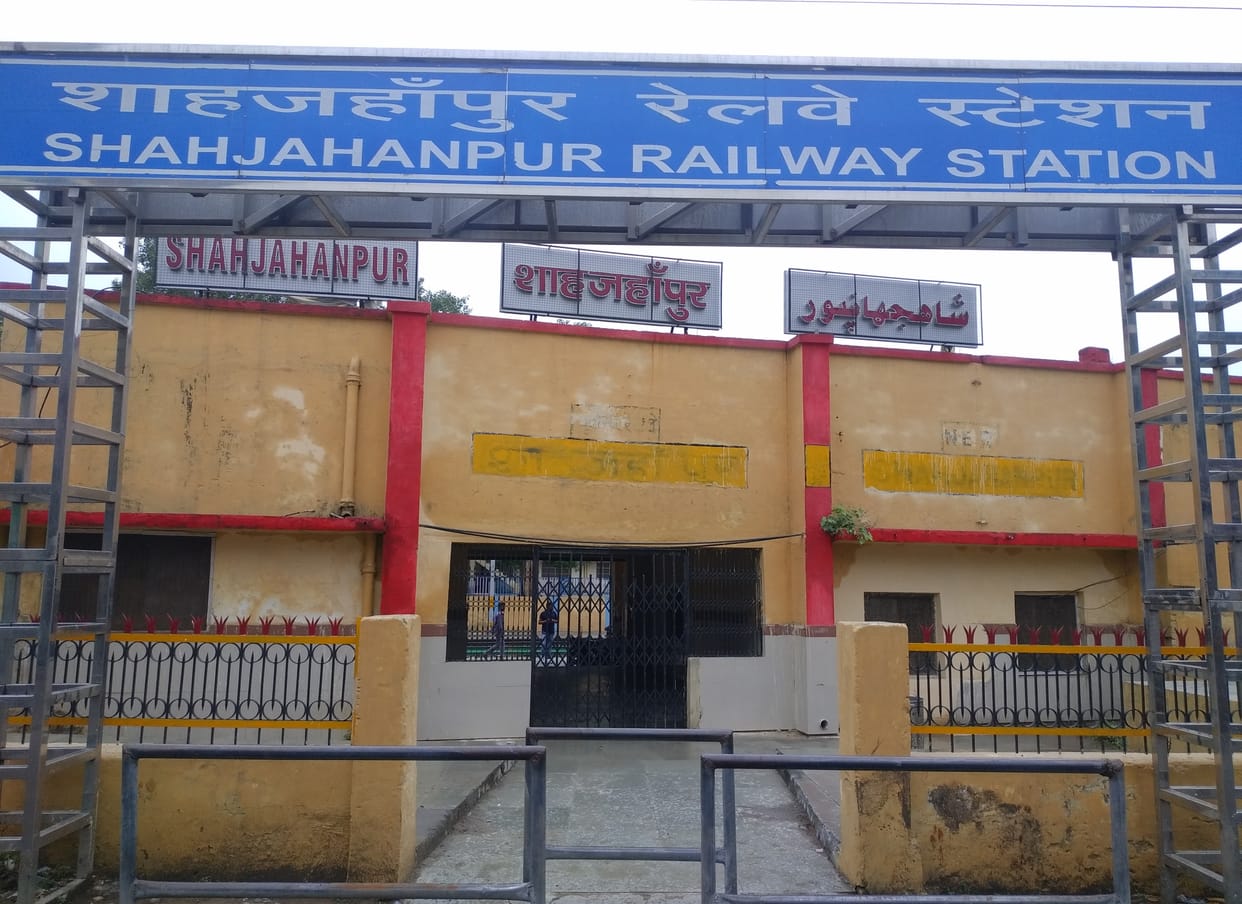 After four years today the train will run on Shahjahanpur-Pilibhit route