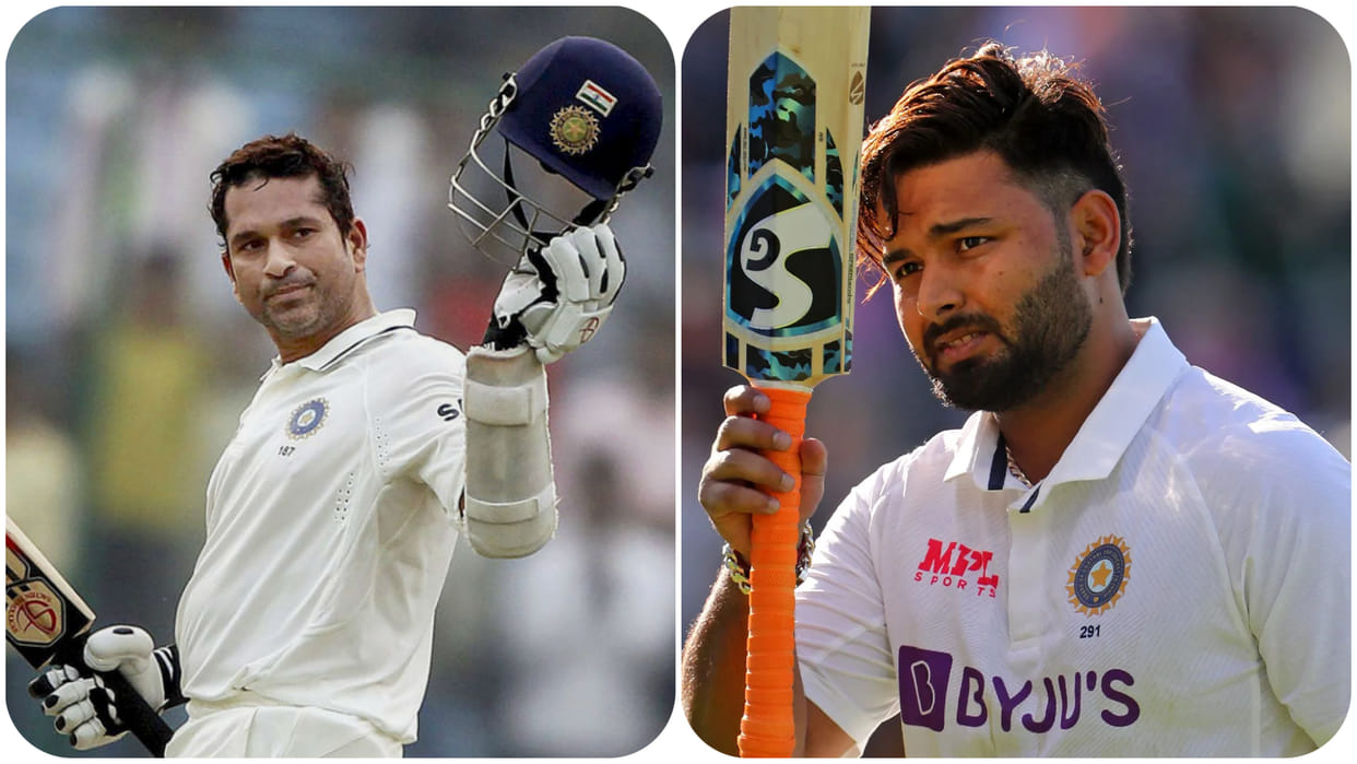 Rishabh Pant Completes 100 sixes in international cricket breaks sachin tendulkar and Suresh Raina record