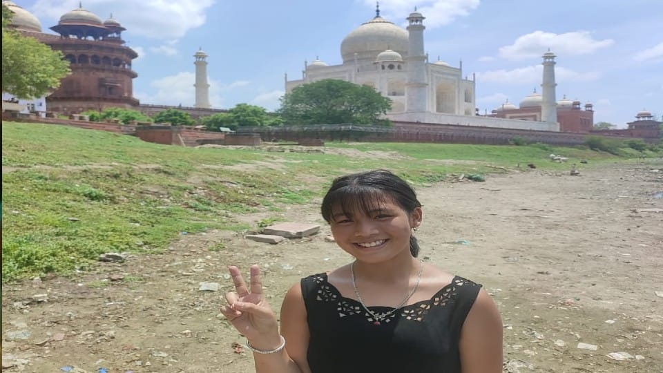 Cleanliness behind Taj Mahal after environmental activist Licypriya Kangujam tweet in agra