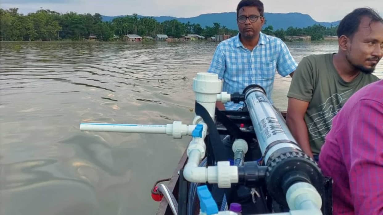 UNICEF Assam installed water filtration units to Ensuring Safe Access to Drinking Water in Cachar